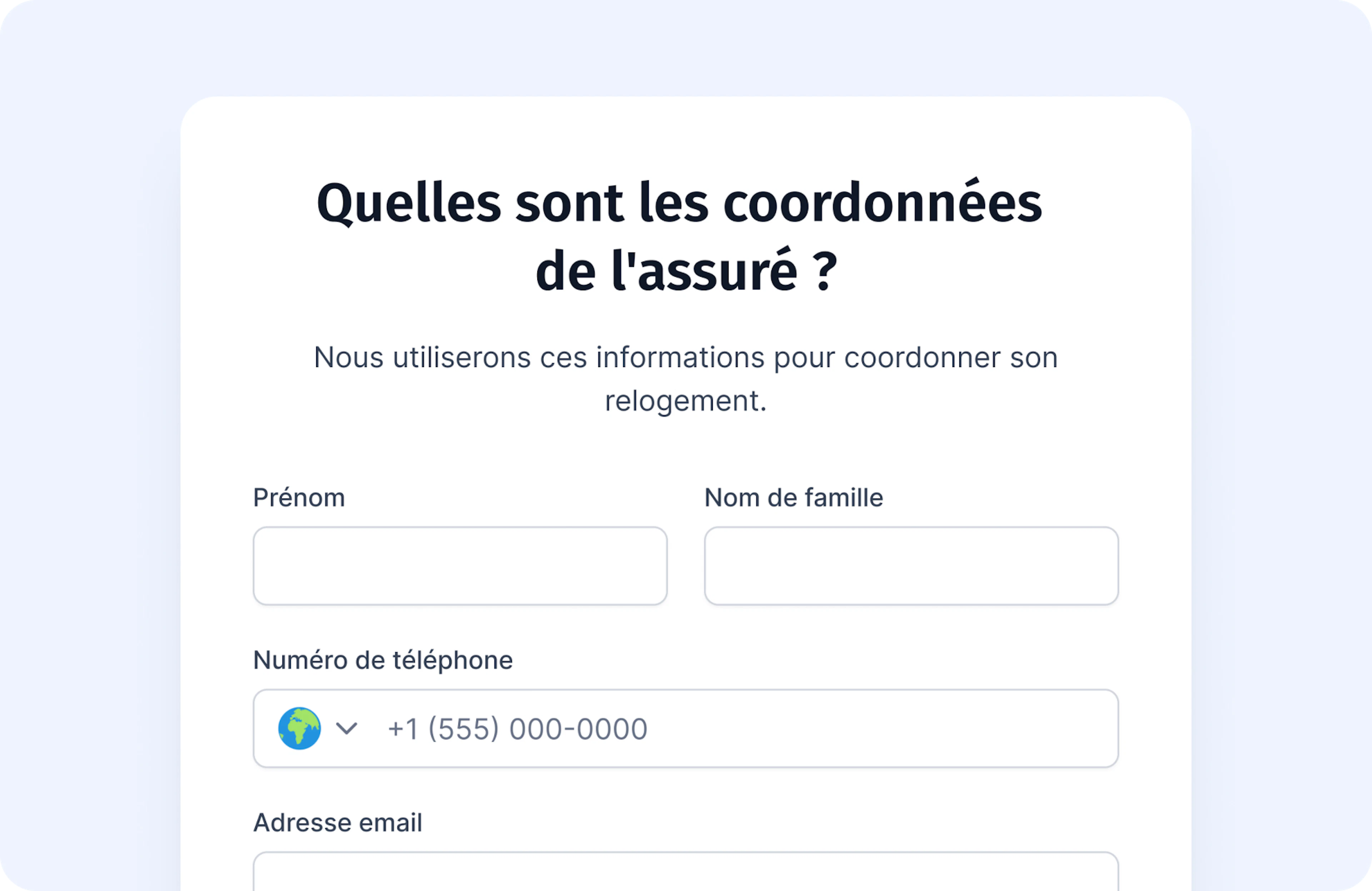Faites votre demande gratuitement et sans engagement
